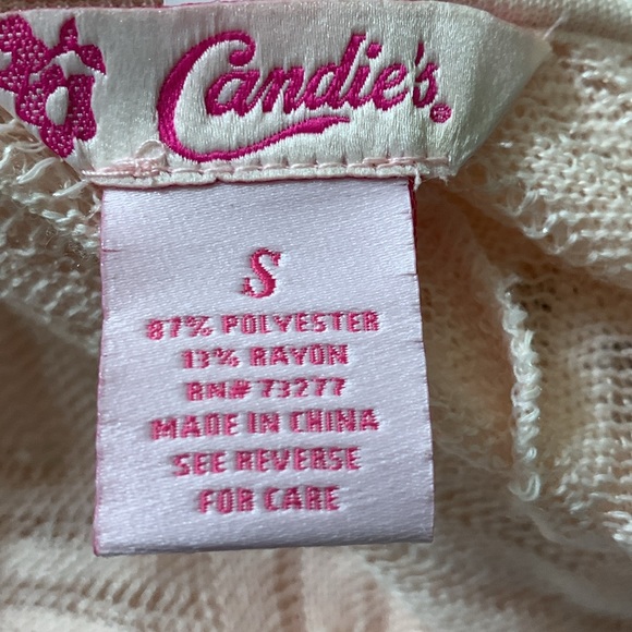 Candies Quarter Sleeve Top NWT - Picture 6 of 6
